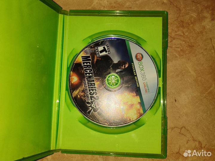 Игра для Xbox 360 Mercenaries 2 world in flames