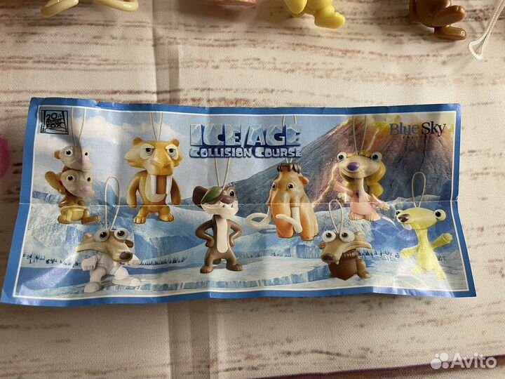 Коллекция Ледниковый период,киндер