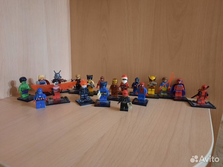 Lego marvel минифигурки