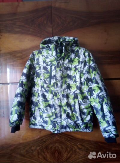 Куртка, майки 140, сапоги 31-32