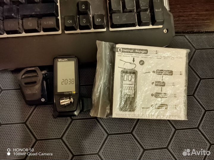 Велокомпьютер b'twin count 4