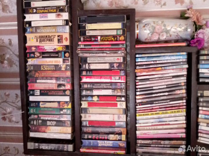 Видеокассеты, Диски