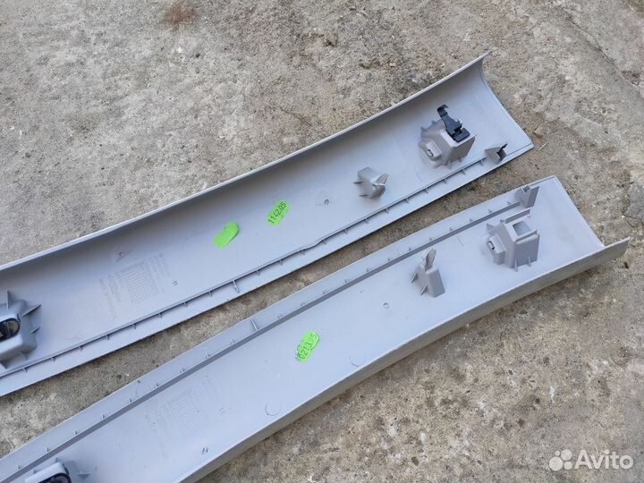 Накладки передних стоек салона на Opel Meriva B