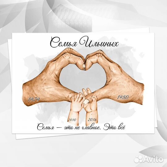 Постер Семья