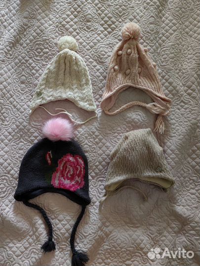 Шапки на девочку