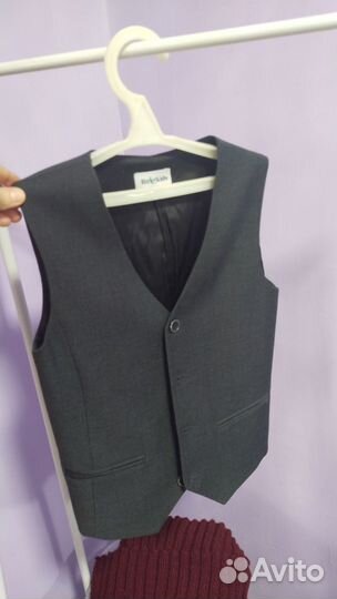 Пиджак и жилет школьные