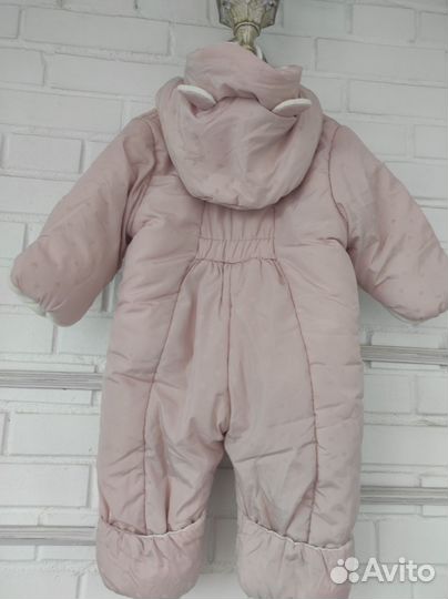 Зимний комбинезон для девочки 74 80