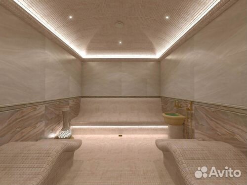 Лежаки и Скамейки из Пенопласта в Хамам