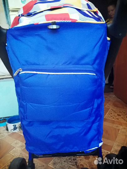 Коляска прогулочная Rant Lunar Graffity Blue