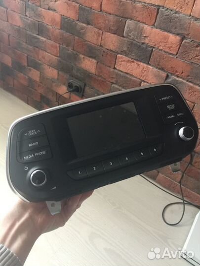 Магнитола hyundai santa fe 2020