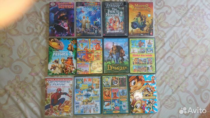 Dvd мультфильмы