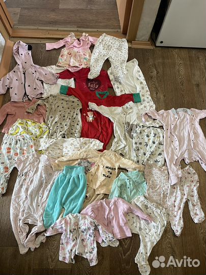 Вещи пакетом на девочку