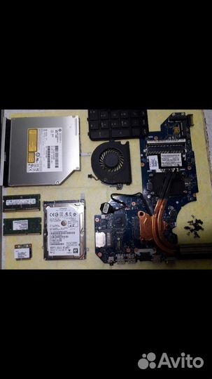 Ноутбук hp pavilion envy m6 по зап частям