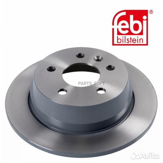 Febi 10641 10641F диск тормозной задн. 276x65x10x6