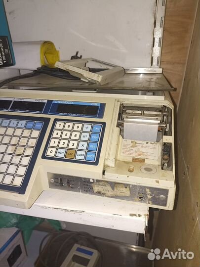 Весы CAS LP-15 на запчасти (не печатают)