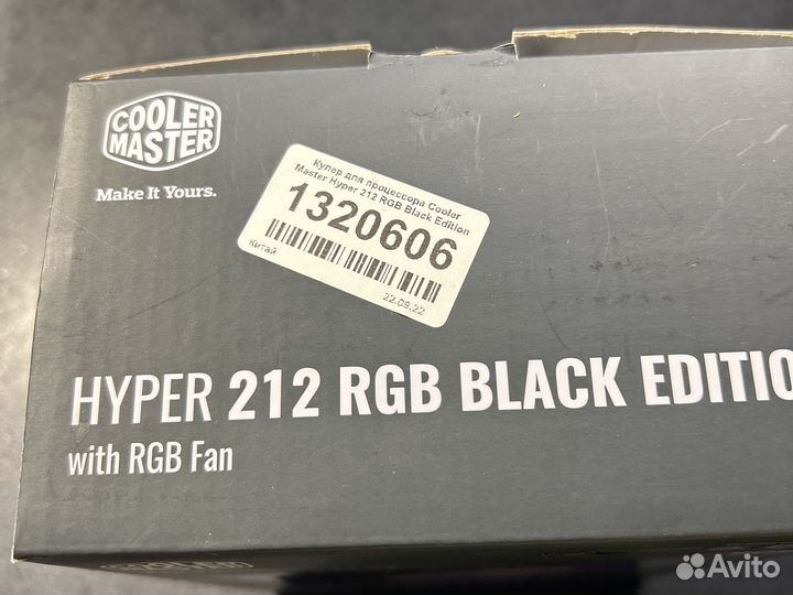 Кулер для процессора Master Hyper 212 RGB