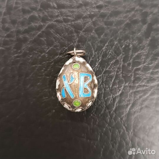 Подвеска пасхальное яйцо 84 проба