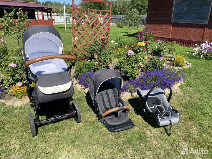 Детская Коляска 3 в 1 (2 в 1) Tutis Mimi Style