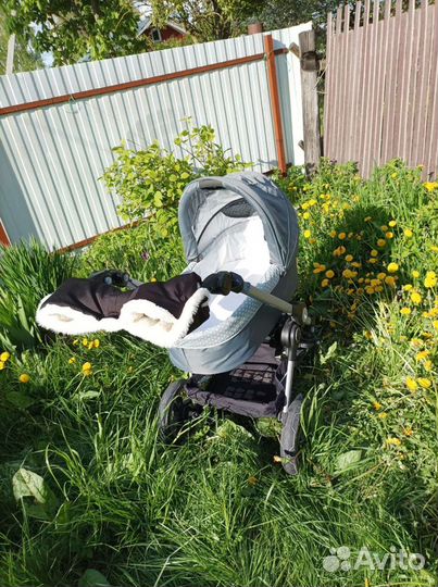 Коляска teutonia 2 в 1+ конверт от 0 до 3