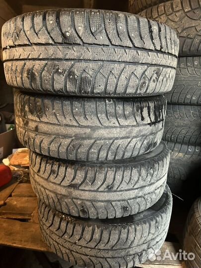Зимние колеса 205 55 r16 бу 4 шт