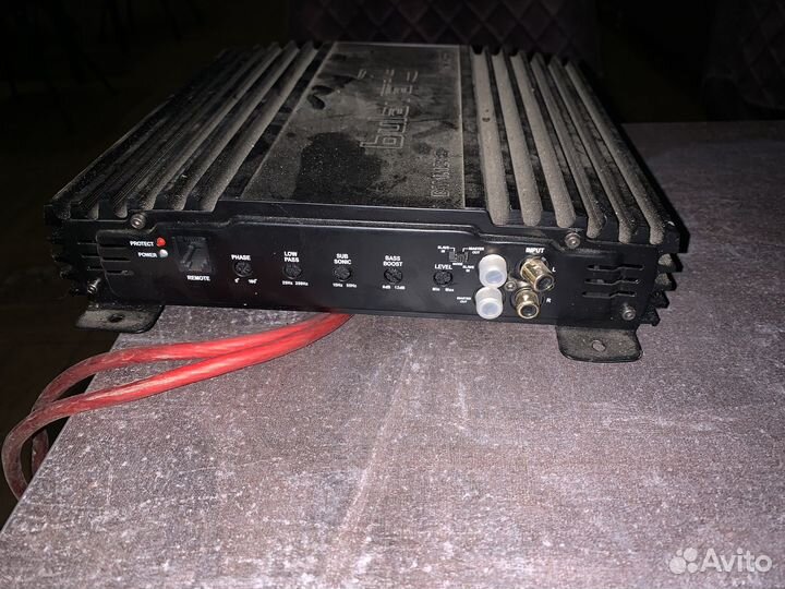 Сабвуфер и усилитель