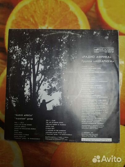 Виниловая пластинка Аквариум - Радио Африка