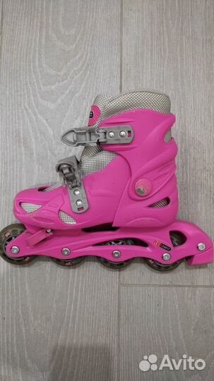 Ролики + экипировка (для девочки)