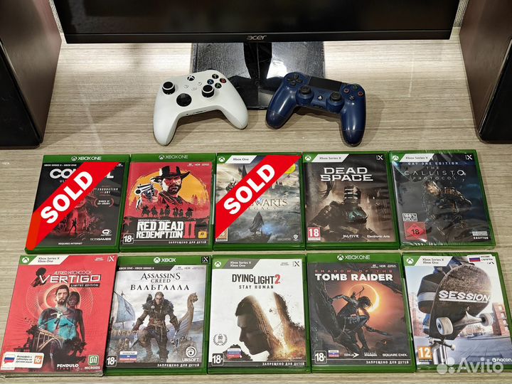 Игры/диски для Xbox One/Series X