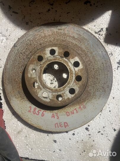 Диск тормозной передний audi a3 8p