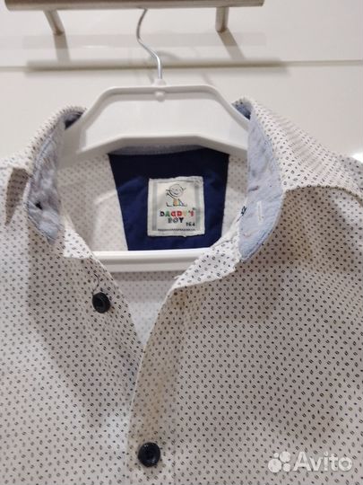 Рубашка тонкий хлопок 9 лет