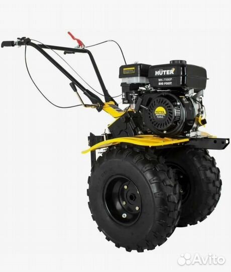 Мотоблок huter MK 7500 P BIG foot