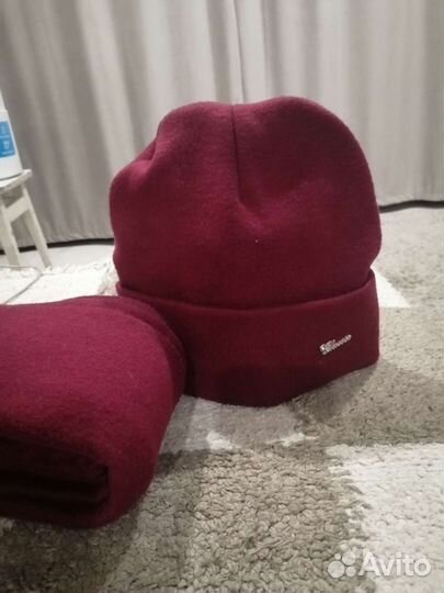 Комплект шапка и снуд женский