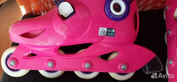 Роликовые коньки раздвижные
