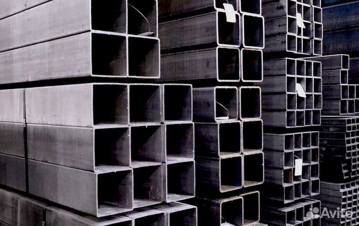 Профильная труба квадратная 100х60х4. Металлопрока