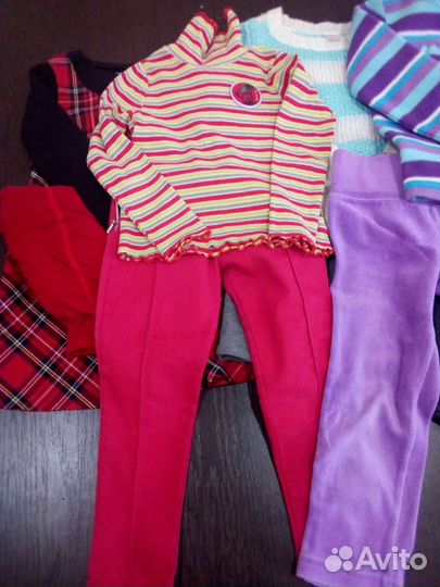 Вещи пакетом для девочки 3-4 года