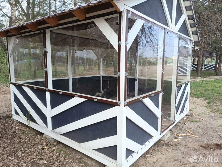 Окна для беседки