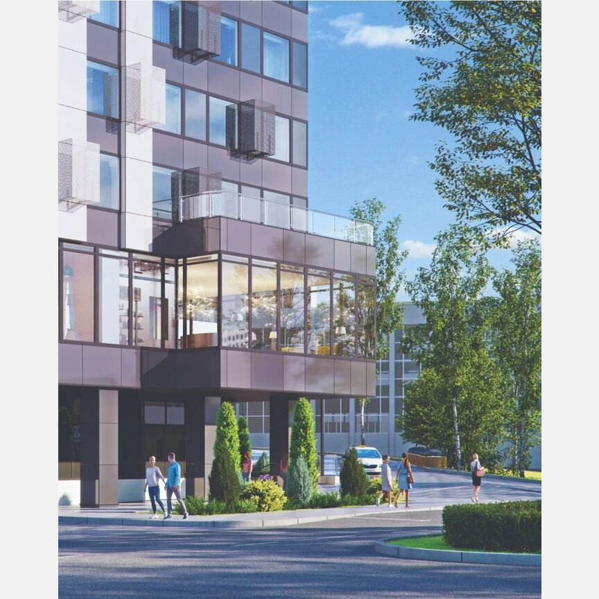 Апартаменты-студия, 28,5 м², 27/30 эт.