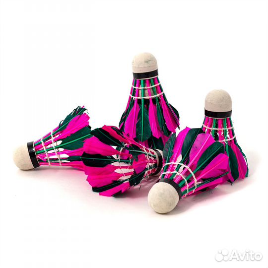 Набор воланчиков перьевых 6 штук