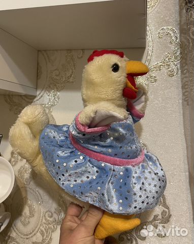 Курица мягкая игрушка