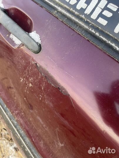 Дверь задняя правая mitsubishi galant 6