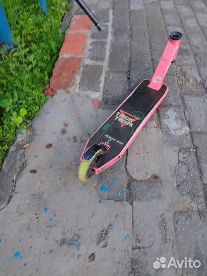 Трюковой самокат на разбор