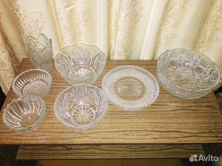 Хрустальная посуда СССР