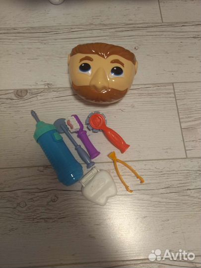 Набор плейдо фабрика мороженого и стоматолог