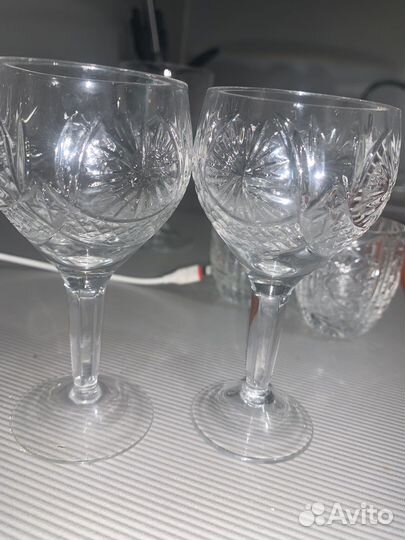 Фужеры, рюмки