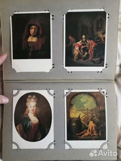 Альбом с открытками (открытки) Эрмитаж и другие