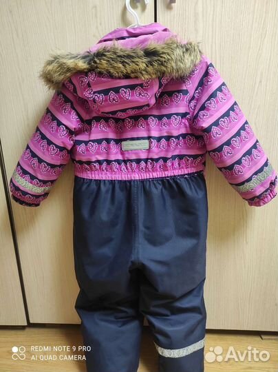 Зимний комбинезон kerry 104 (+6) с шапкой