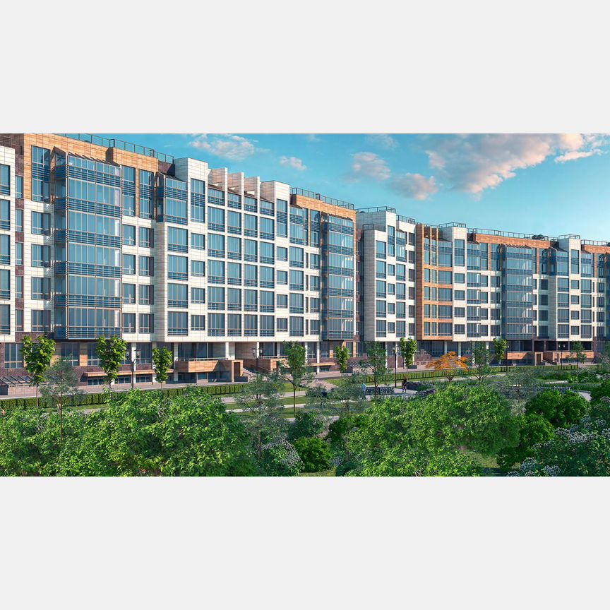 2-к. квартира, 65,3 м², 5/7 эт.