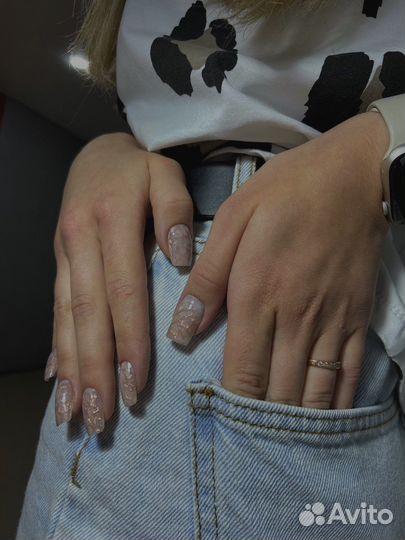 Маникюр с покрытием гель лак