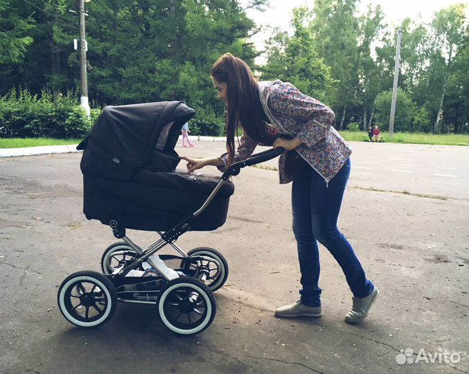 Коляска Emmaljunga City Cross 2в1 Lounge Black