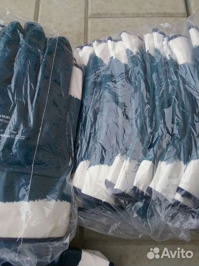 Перчатки,маслобензостойкие.(тип крага),нитриловые